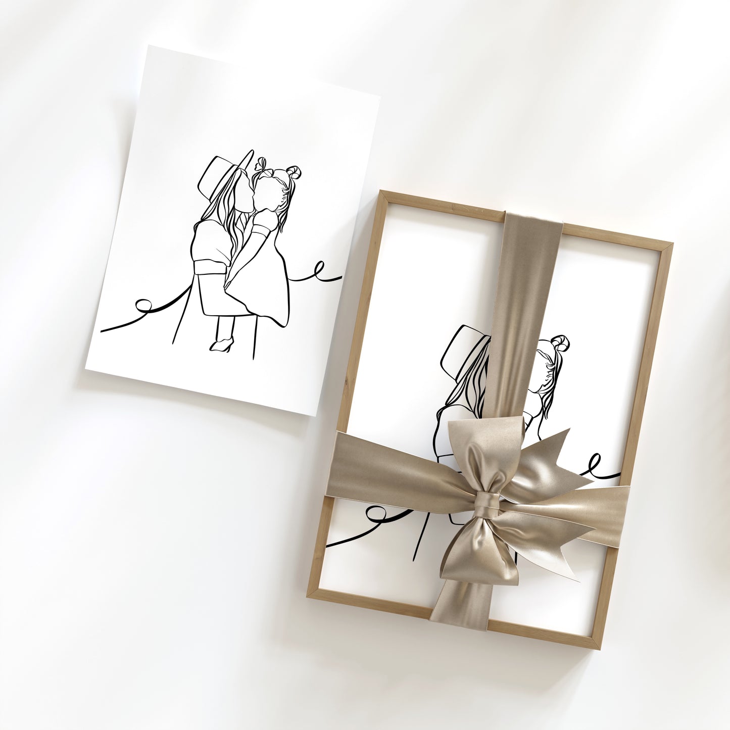 Personalized One Line Drawing
