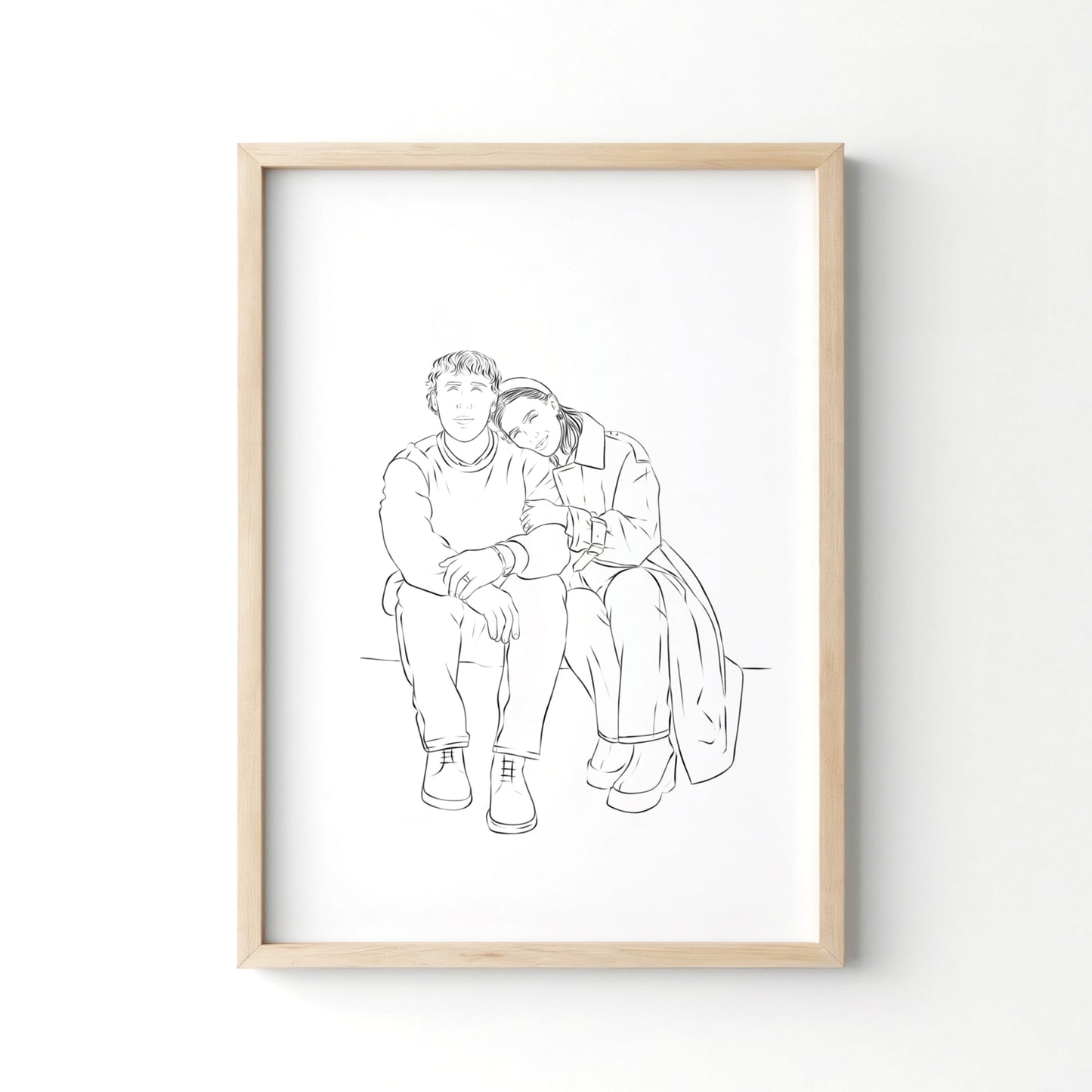 Lijntekening vanaf foto