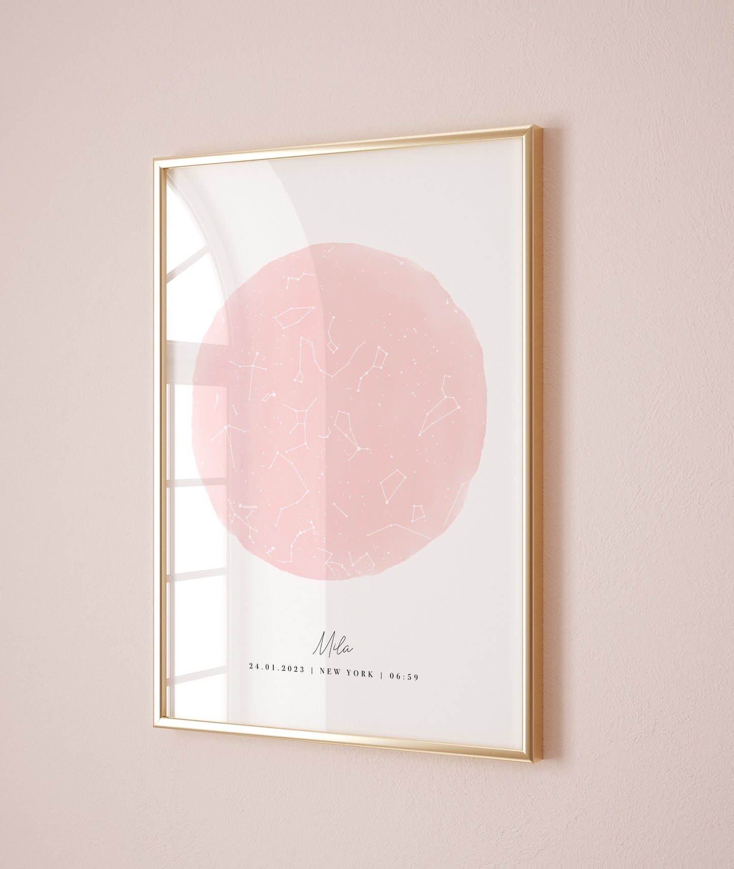 Personalized Star Map Birth Print