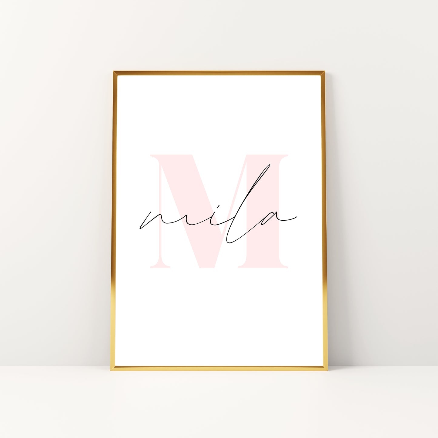 Letter/Name Nursery Print